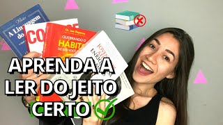 DICAS PARA LER LIVROS | COMO conseguir LER mais e melhor