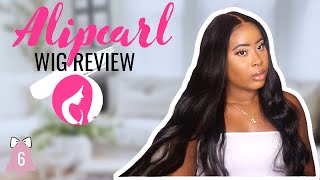 VLOGMAS DAY 6: ALIPEARL BODY WAVE 26 IN CLOSURE WIG UNBOXING, INSTALL, AND HAIR REVIEW | Liallure