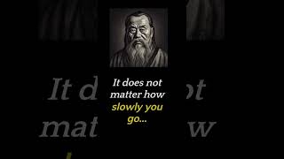 Confucius's Quote on Perseverance #shorts #quotes #confucius #perseverance