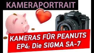 📷  Analoge Fotografie - Kameraportrait: SIGMA SA-7 - Extrem billige Kameras Folge 4