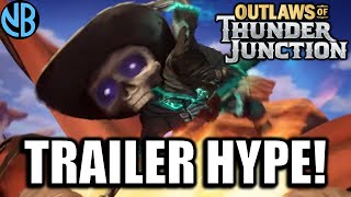 This. Looks. AWESOME!!! | Outlaws of Thunder Junction Trailer Reaction