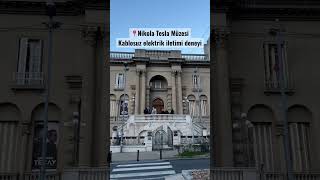 Belgrad Nikola Tesla Müzesi kablosuz elektrik iletimi deneyi #shorts