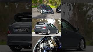 TUNED HONDA CIVIC TYPE R EP3 | 100-200km/h Acceleration / K24 VTEC POWER