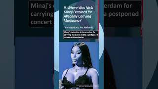 Nicki Minaj Detained! Where?! - HowSmart.net Quiz |  #smarttrivia #triviatime #entertainment