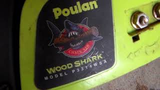 Poulan P3314wsa Woodshark Chainsaw