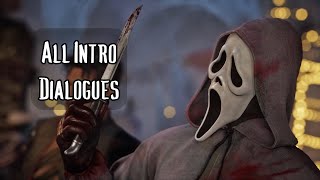 Mortal Kombat 1 - All Ghostface Intro Dialogues