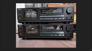 Optimus SCT-86 vs Aiwa AD-R40 vs JVC TD-V661 Cassette Deck Face Off