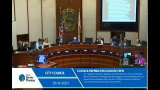 Santa Monica City Council Meeting May 14, 2024