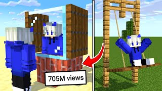 TESTING VIRAL MOST VIEWED MINECRAFT HACKS #5