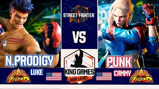 RANKED matches SF6 ▰ NOATHEPRODIGY (LUKE) VS PUK(CAMMY) ▰ High Level Gameplay  streetfighter6