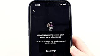 How To Allow Camera Access on Instagram iPhone iOS 18