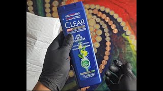 Clear Shampoo 24H Fresh With Lemon And Mint Extracts Anti-Dandruff Shampoo Unboxing