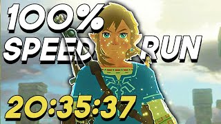 Breath of the Wild 100% in 20:35:37