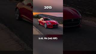 Evolution of Jaguar F Type (2013~2024) #britishcars