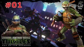 TMNT Out of The Shadows (XBOX360) #01 "Aus den Schatten heraus" (Ohne Kommentare)