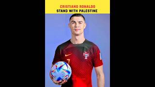 Cristiano Ronaldo Stand With Palestine 🇵🇸 | #shortsfeed #palestine #ronaldo #viralvideo #shorts