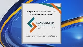 Deadline to apply to Leadership Lafayette is Friday, November 15 at 5 p.m. sharp