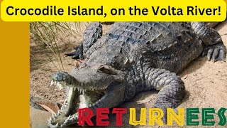 Explore The Thrilling Crocodile Island Adventure On Ghana's Volta River!