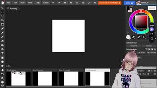 🖼️[Chill Art Stream]  Canvas too big, Come draw with me~