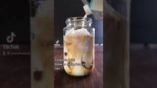 how to make iced café au lait using a french press