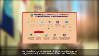 Strategi Pembukaan Sekolah Pada Masa Pandemi COVID- 19 di Kabupaten Tana Tidung