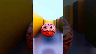 Pacman Run #3danimation #anime #edit