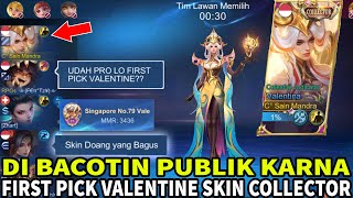 UDAH PRO FIRST PICK VALENTINE ? SKIN DOANG YANG BAGUS ! DI BACOTIN PUBLIK KARNA FIRST PICK VALENTINE