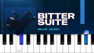 Billie Eilish -  BITTERSUITE | Piano Tutorial