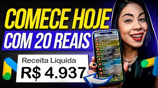 PRIMEIRA VENDA COM 20 REAIS: COMECE COM POUCO INVESTIMENTO [Google Ads para Afiliados]