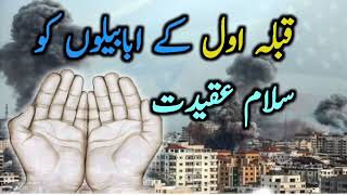 palastine people's||فلسطینی شیروں کے نام کلام عقیدت||khalil shah speeches