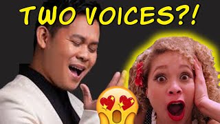 UNBELIEVABLE! Marcelito Pomoy Male/Female Vocals "The Prayer" REACTION