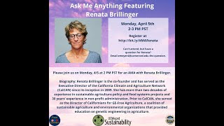 Ask Me Anything Featuring Renata Brillinger