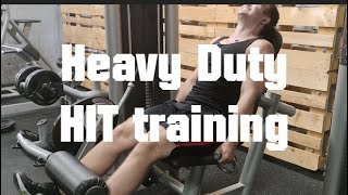 Майк Менцър ВИТ тренировка за крака || Mike Mentzer HIT training for legs