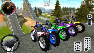 Dirt Bike Motocross Offroad Outlaws Multiplayer Mega Ramp Road Android Driving Gameplay