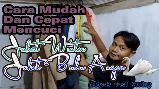 Cara Mudah Dan Cepat Mencuci Jaket Winter Jaket Bulu Angsa ] Metode Cuci Kering  @rendslaundries22