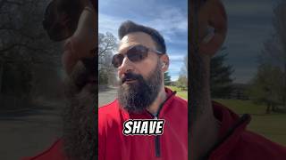 👍🔥 Gray at 39: shave, dye or let it ride? Your thoughts below!!🔥🎉 #shorts #beard #beardstyle