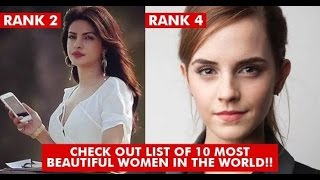 Top 10 Most Beautiful Women in the world-2017 Ranking Out|Priyanka chopra Rank-2 |See The full List