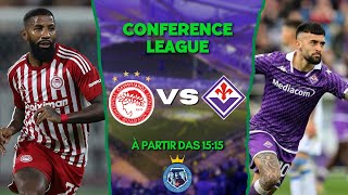 OLYMPIACOS X FIORENTINA - AO VIVO (EUROPA LEAGUE 2023/24)