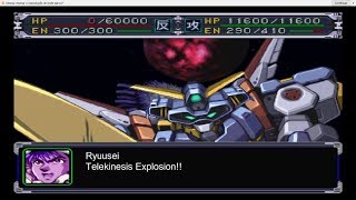 Super Robot Wars Alpha - SRX All Attacks (English Subs)