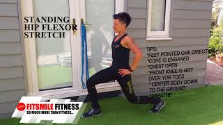 Fitsmile lower body stretching routine