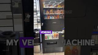 Collecting money 💵😳🔥 #vendingmachine #smallbusiness #shorts #money #asmr #barbershop #mustwatch