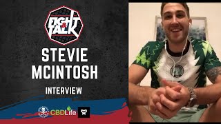 STEVIE MCINTOSH ON SIGNING WITH CAGE WARRIORS, BEN LAKHDHAR BOUT, FROM FOOTBALLER TO FIGHTER & MORE!