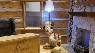 DIY Dollhouse Makeover (1:12 Scale) Mickey Mouse Floor Lamp | Naomi House Part 25