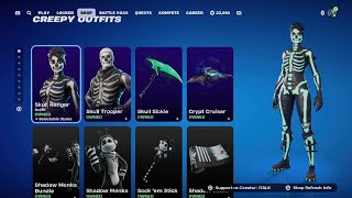 Fortnite Item Shop SKULL  TROOPER RETURNS! October 7TH 2024