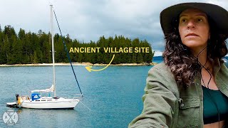 Finding a SUPERBUG CURE 10,000yrs in the Making🦠Sailing to a Remote Island BC Canada | A&J Sailing