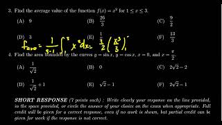 Math 1220, Exam 1 - Question 3