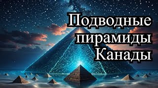 Из космоса видны подводные пирамиды и сооружения в Канаде.