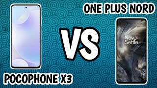 pocophone X3 vs one PLUS NORD