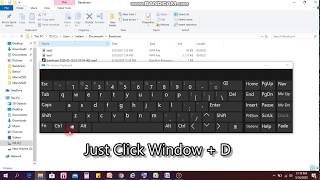 How to minimize lots of window in one click