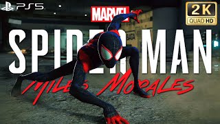 SPIDER-MAN MILES MORALES PS5 (ITSV SUIT) WALKTHROUGH PART 3 - THE PROWLER BOSS FIGHT [1440P 60FPS]